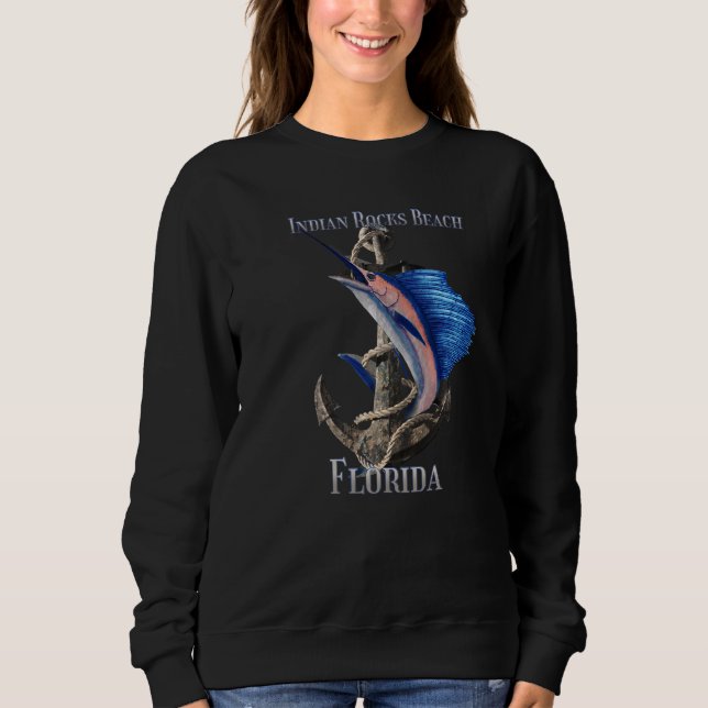 Indian Rocks Beach Florida Schwertfisch Marlin Oce Sweatshirt (Vorderseite)
