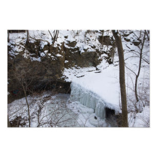 Indian Run Falls, Dublin, Ohio Fotodruck