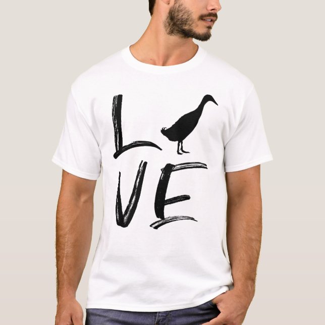 Indian Runner Duck Gift T-Shirt (Vorderseite)