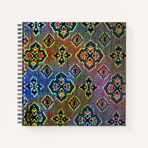 Indian Sari Design Notizbuch