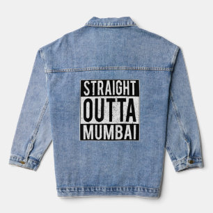 Indian Straight Outta Mumbai City Jeansjacke
