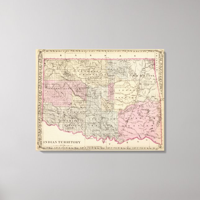 Indian Terr Leinwanddruck (Vorderseite)