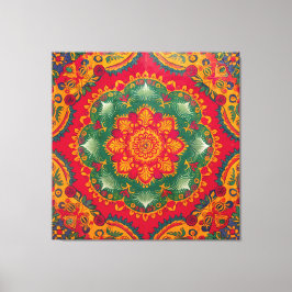 Indian Tile Canvas Print Leinwanddruck