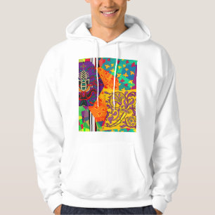 Indian Turkish Festive Patchwork Mandala Hoodie