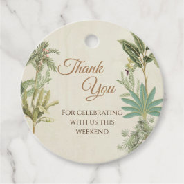 Indian Wedding danke dir Tag Modern Pichwai Thema Geschenkanhänger