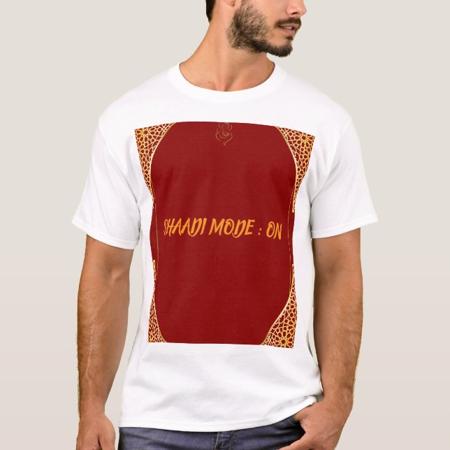 Indian Wedding Family T Shirt Design (Vorderseite)