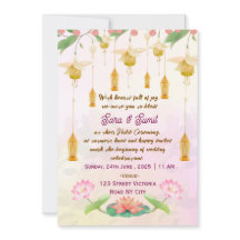 Indian Wedding Haldi Ceremony Invitations 