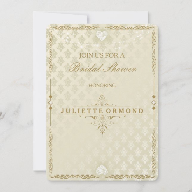 Indian Wedding III - Brautparty Card Einladung (Vorderseite)