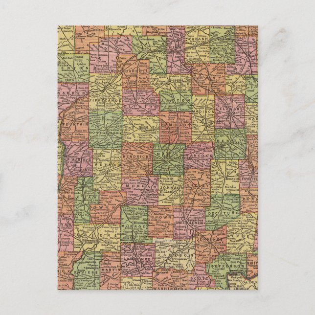 Indiana 10 postkarte (Vorderseite)