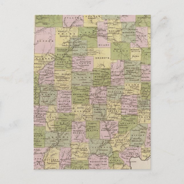 Indiana 12 postkarte (Vorderseite)