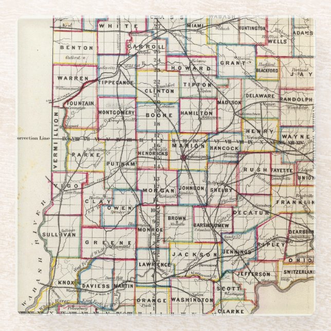 Indiana 2 glasuntersetzer (Vorderseite)