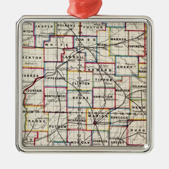 Indiana 2 silbernes ornament (Vorne)