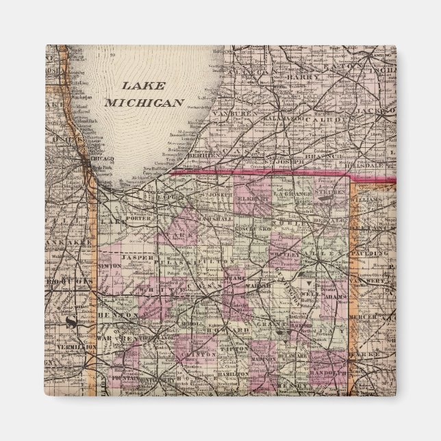 Indiana 5 magnet (Vorne)