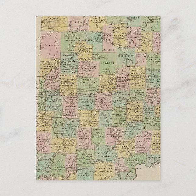 Indiana 7 postkarte (Vorderseite)