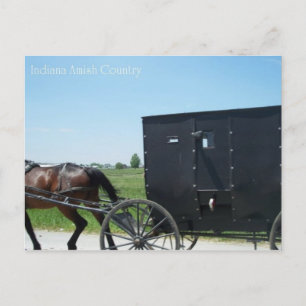 Indiana Amish Country Postkarte
