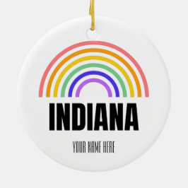 Indiana - Athletik - Uni - Universität Purdue Keramik Ornament