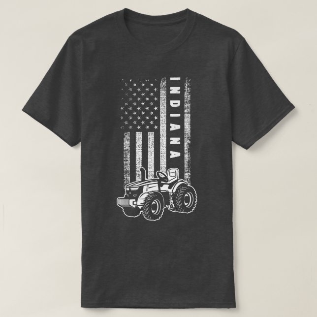 Indiana Bauer Pride Patriotic Indiana Bauer T-Shirt (Design vorne)