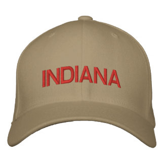 Indiana Cap Bestickte Baseballkappe