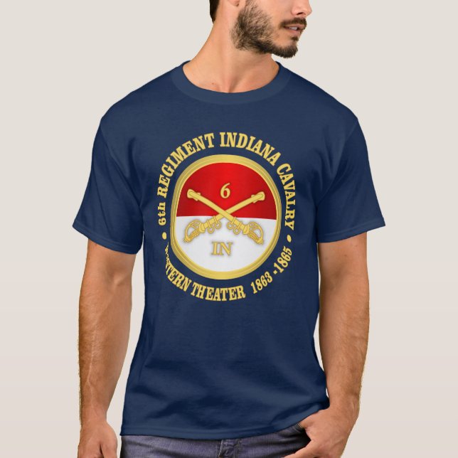 Indiana Cavalry T - Shirt (Vorderseite)