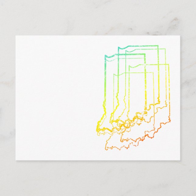 Indiana Chillout Postkarte (Vorderseite)