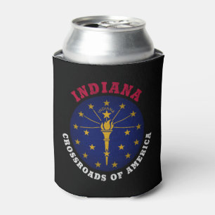 INDIANA CROSSROADS STAAT FLAG DOSENKÜHLER