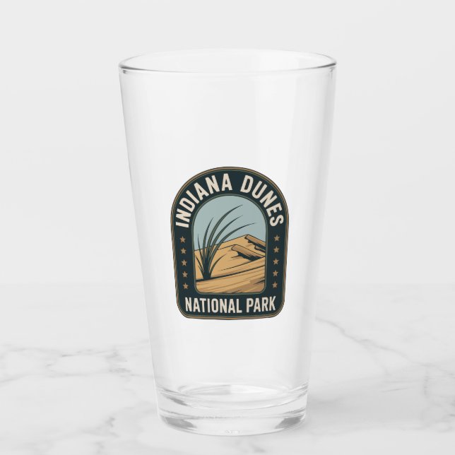 Indiana Dunes National Park Adventure Glas (Vorderseite)