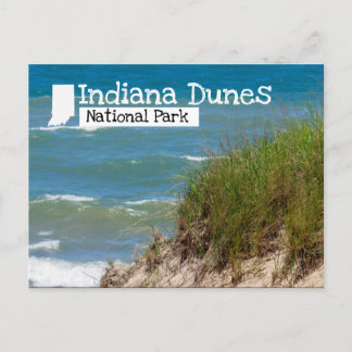 Indiana Dunes National Park Beach Düne Postkarte