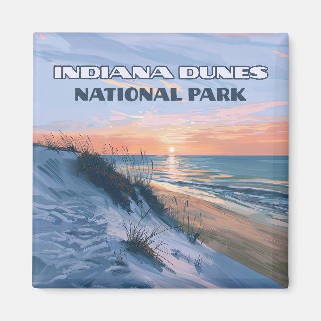 Indiana Dunes National Park Lake Michigan Magnet (Vorne)