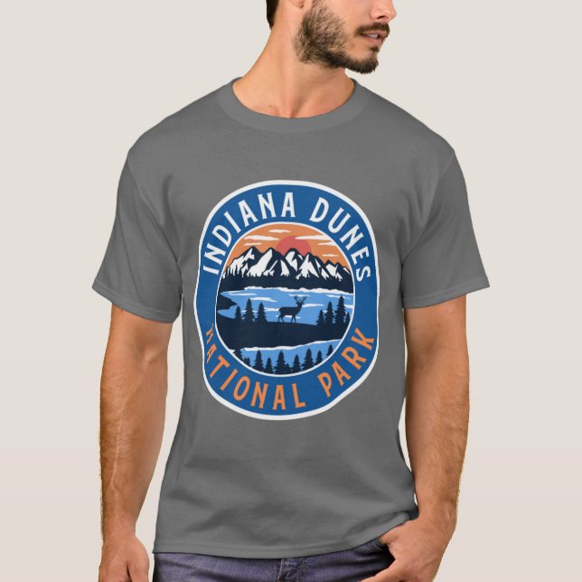 Indiana Dunes National Park Oversized 10 T-Shirt (Vorderseite)