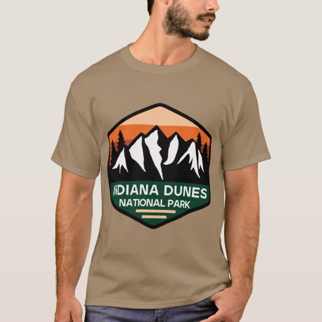 Indiana dunes National Park Oversized 4 T-Shirt (Vorderseite)