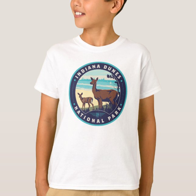 Indiana Dunes National Park T-Shirt (Vorderseite)