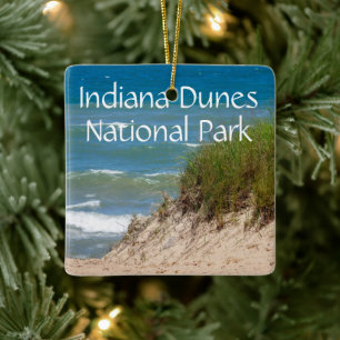 Indiana Dunes National Park Vacation Keramikornament