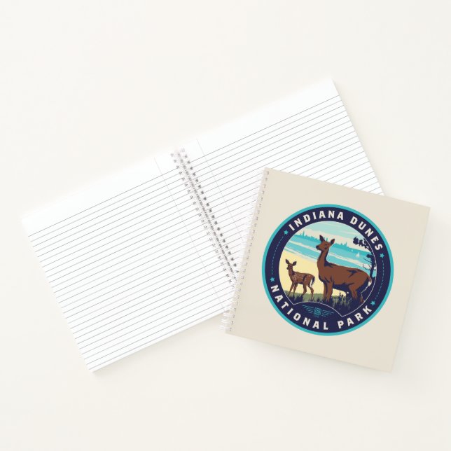 Indiana Dunes Nationalpark Notizbuch (Innenseite)