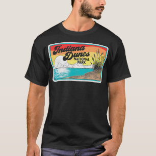 Indiana Dunes Nationalpark Retro Vintage 80er Graf T-Shirt