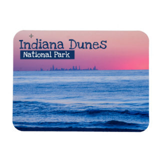 Indiana Dunes Nationalpark Sunset Magnet