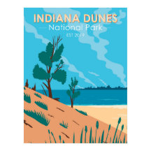 Indiana Dunes Nationalpark Vintag