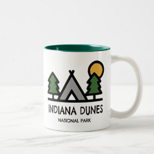Indiana Dunes Nationalpark Zweifarbige Tasse
