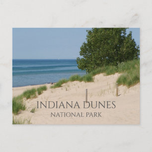 Indiana Dunes Postkarte