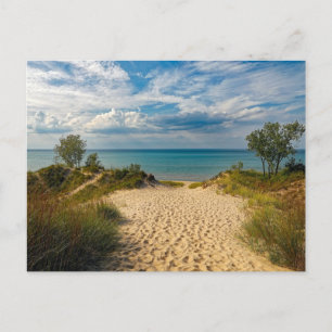 Indiana Dunes Staat Park Postkarte