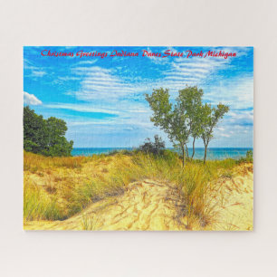 Indiana Dunes State Park Michigan. Puzzle