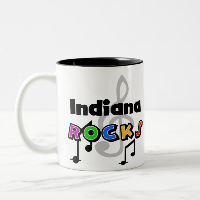Indiana-Felsen Zweifarbige Tasse (Links)