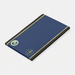 Indiana-Flagge Post-it Klebezettel