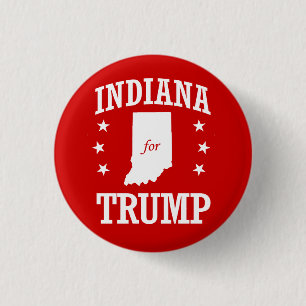 INDIANA FÜR TRUMP BUTTON