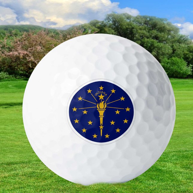 Indiana Golf Balls, Staatsflagge / Patriots Golfball (Von Creator hochgeladen)
