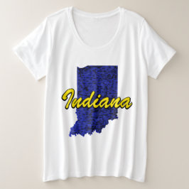Indiana Große Größe T-Shirt