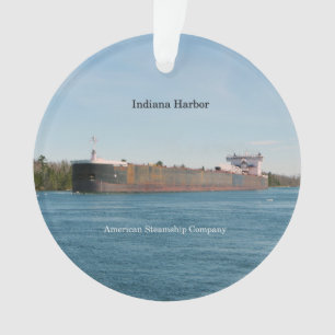 Indiana-Hafenacrylverzierung Ornament