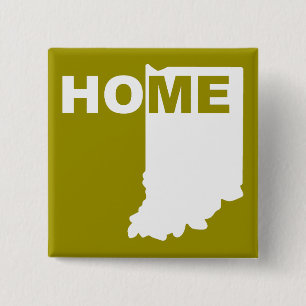 Indiana Heimweg von State Button Abzeichen Pin