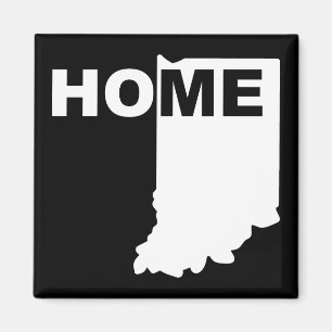 Indiana Heimweg von State Kühlschrankmagnet Magnet