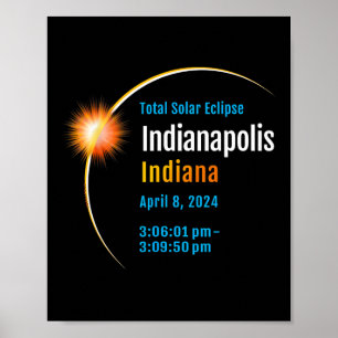 Indiana im Gesamtsolarausschnitt 2024 1 Poster