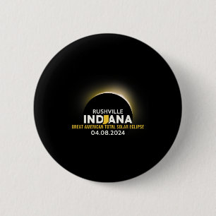 Indiana insgesamt Solar Eclipse 2024 Button